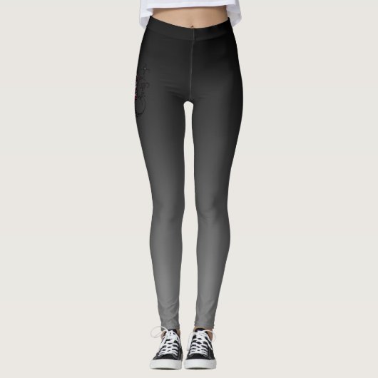 Christy Leigh Shades of Grey Leggings (Voorkant)