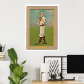 Christy Mathewson Giants Baseball 1911 Poster (Thuiskantoor)