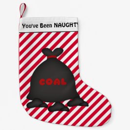 Christy Naughty Coal Holiday stocking Kleine Kerstsok