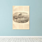 Christy, Sheperd en Garrett Canvas Afdruk (Insitu (Houten vloer))