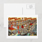 Christy's Wilde Dierlijk Show -  Briefkaart (Voorkant / Achterkant)