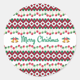 Chritmas Ronde Sticker