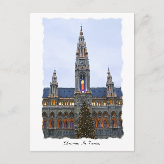 Chritsmas in Wenen Briefkaart (Voorkant)