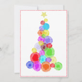 Chritsmas Tree Holiday Card Feestdagenkaart (Voorkant)