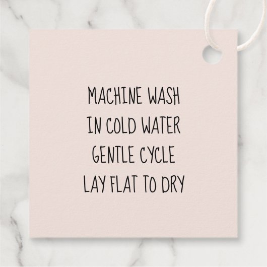 Chrochett met liefdeszwarte roze scriptnaam bedankjes labels (Achterkant)