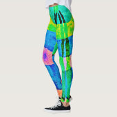 Chroma Abstract Elegantiepatroon Leggings (Links)