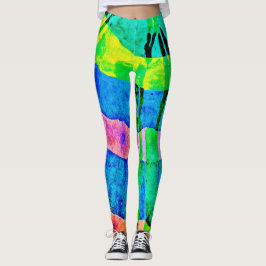 Chroma Abstract Elegantiepatroon Leggings