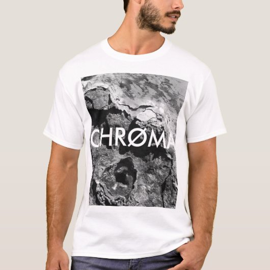 CHROMA CREATIVE ERODE UNISEX TSHIRT (Voorkant)