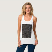 chroma flow (contrastspikkels) tanktop (Volledige Voorkant)