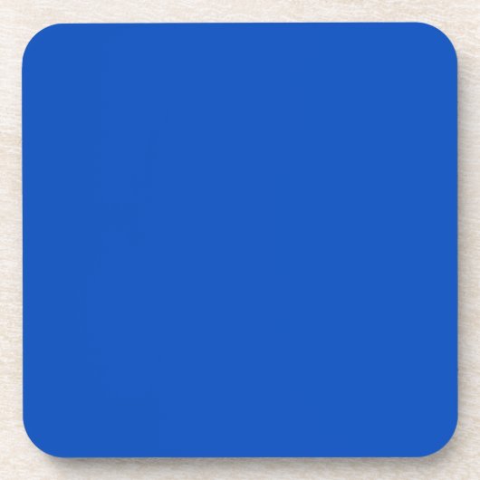 Chroma key kleur Blauw Bier Onderzetter (Voorkant)