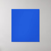 Chroma key kleur Blauw Canvas Afdruk (Voorkant)