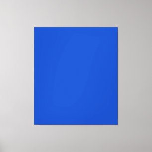 Chroma key kleur Blauw Canvas Afdruk