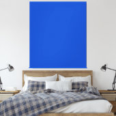 Chroma key kleur Blauw Canvas Afdruk (Insitu (Slaapkamer))