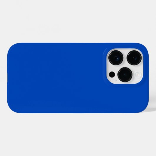 Chroma key kleur Blauw Case-Mate iPhone Case (Achterkant (horizontaal))