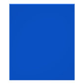 Chroma key kleur Blauw Foto Afdruk (Voorkant)