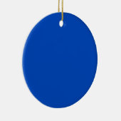 Chroma key kleur Blauw Keramisch Ornament (Rechts)