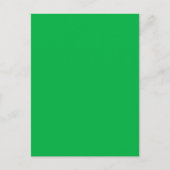 Chroma key kleur Groen Briefkaart (Voorkant)