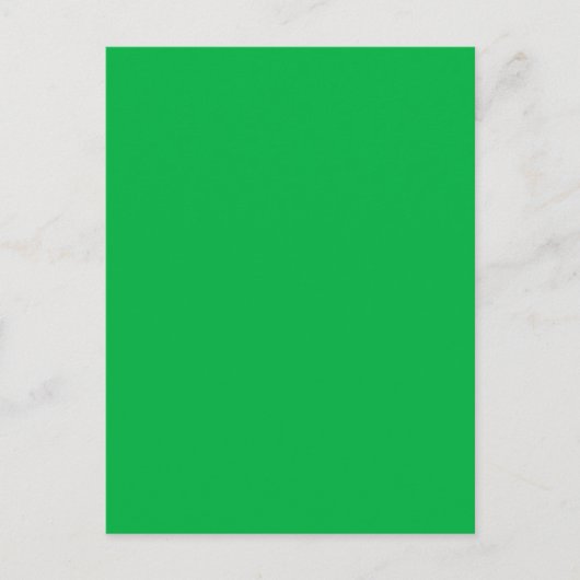 Chroma key kleur Groen Briefkaart (Voorkant)