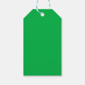Chroma key kleur Groen Cadeaulabel (Achterkant)