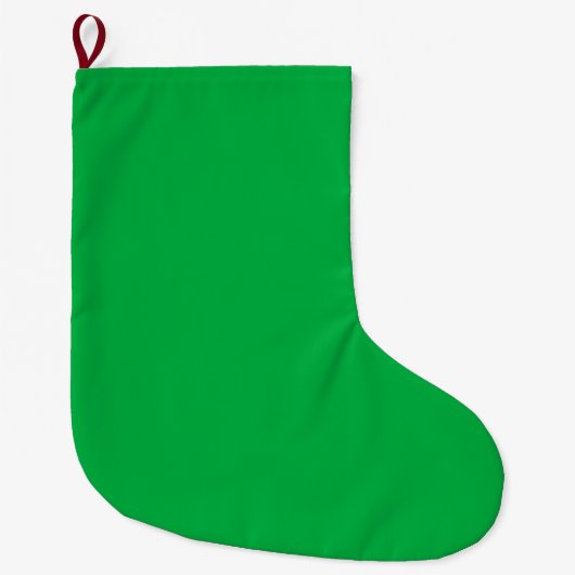 Chroma key kleur Groen Grote Kerstsok (Voorkant)