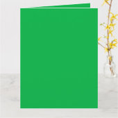 Chroma key kleur Groen Kaart (Gele Bloem)