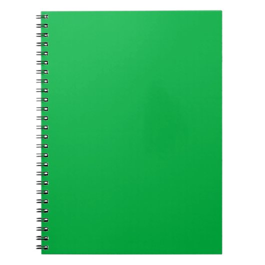 Chroma key kleur Groen Notitieboek (Voorkant)