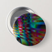 Chroma Rays Ronde Button 7,6 Cm (Voorkant /achterkant)