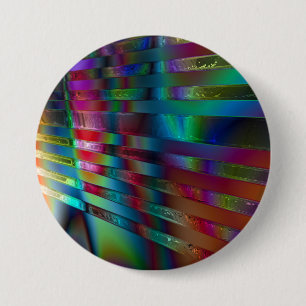 Chroma Rays Ronde Button 7,6 Cm