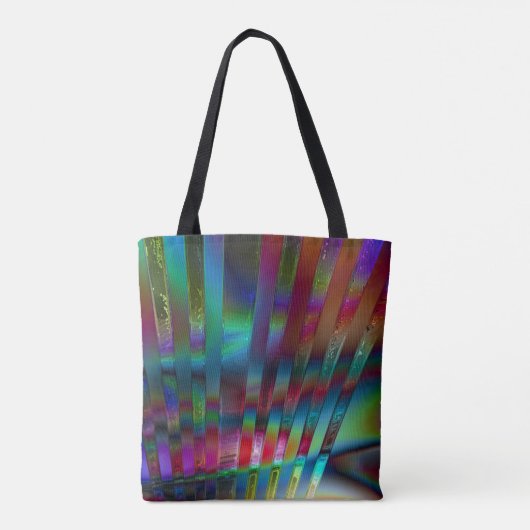 Chroma Rays Tote Bag (Achterkant)
