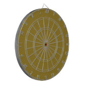 Chroma Textura - Oker Pijlenbord Dartbord (Voorkant Links)