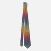 Chroma Textura - Rainbow Sunset Gradient Stropdas (Achterkant)