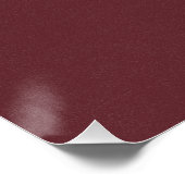 Chroma Textura - wijn glanzende poster papier (Hoek)