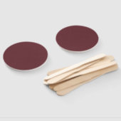 Chroma Textura - Wijn Handwaaier (Niet-gemonteerd)