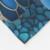 Chroma Zee zeegezicht Fleece Deken (Hoek)