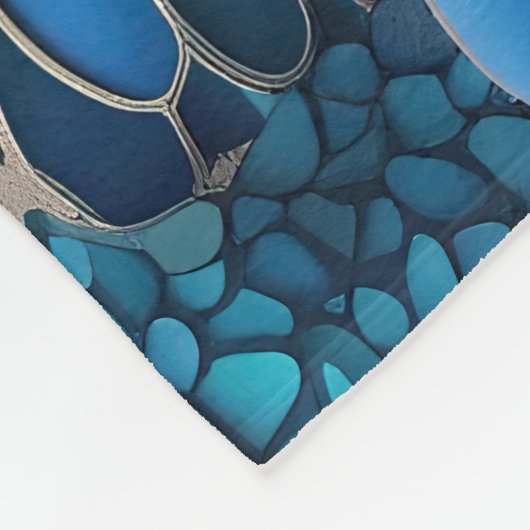 Chroma Zee zeegezicht Fleece Deken (Hoek)