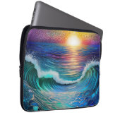 Chroma Zee zeegezicht Laptop Sleeve (Voorkant Rechts)