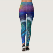 Chroma Zee zeegezicht Leggings (Achterkant)