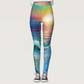Chroma Zee zeegezicht Leggings (Voorkant)