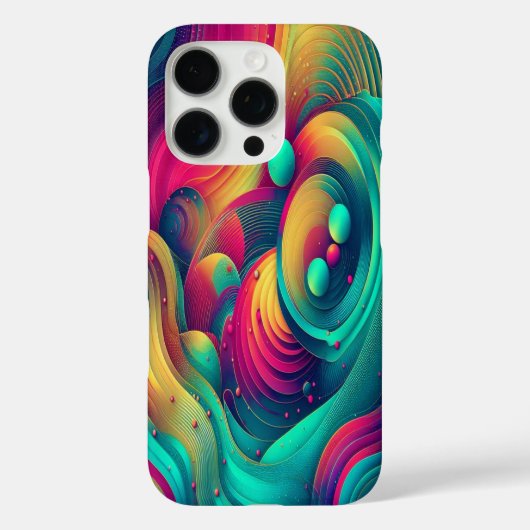 chromaflux-werveling Case-Mate iPhone case (Achterkant)