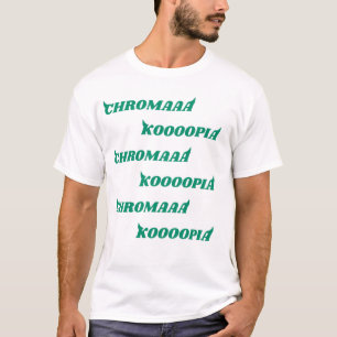 Chromakopia Chroomaa Koopopia Bold Echoes van S T-shirt