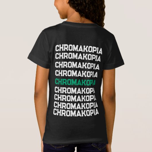 CHROMAKOPIA REPEATING PRINT KINDER T-SHIRT (Achterkant)
