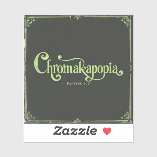 Chromakopia, Tyler de Schepper Sticker (Vel)