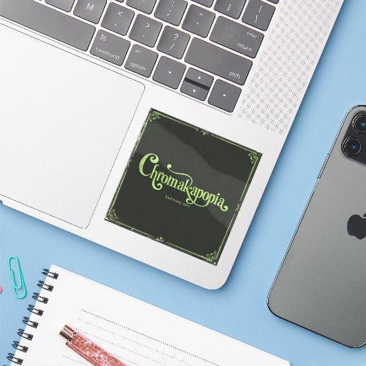 Chromakopia, Tyler de Schepper Sticker (Laptop met iPhone)