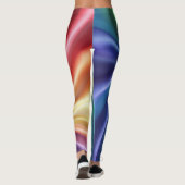 Chromaspiraal Bloei Leggings (Achterkant)