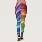 Chromaspiraal Bloei Leggings (Achterkant)