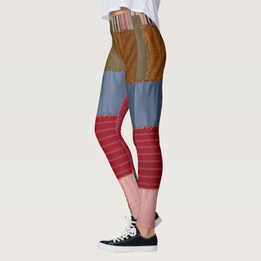 "ChromaStitch Leggings: Levendige samensmelting va Leggings (Links)