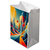 Chromatic Cityscape Medium Cadeauzakje (Voorkant Gekanteld)