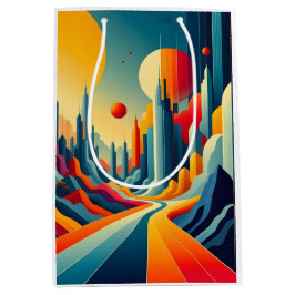 Chromatic Cityscape Medium Cadeauzakje