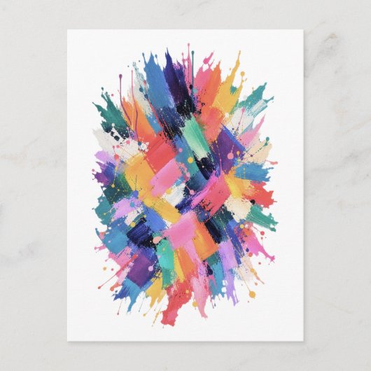 Chromatic Collision Briefkaart (Voorkant)