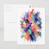 Chromatic Collision Briefkaart (Voorkant / Achterkant)
